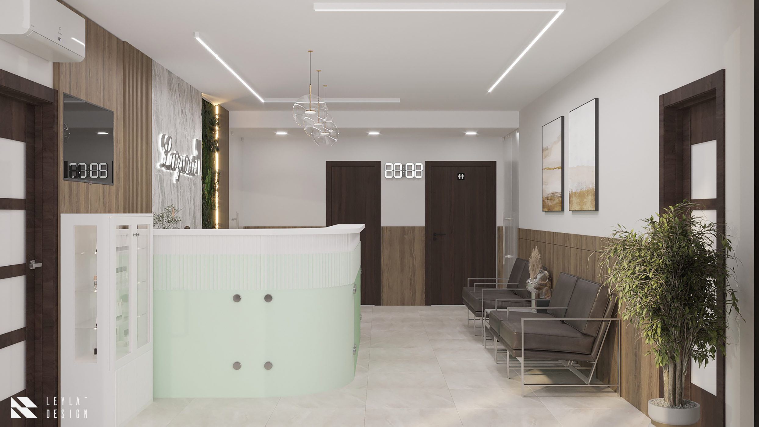 拉祖里特牙科诊所丨捷克丨leyla design-5