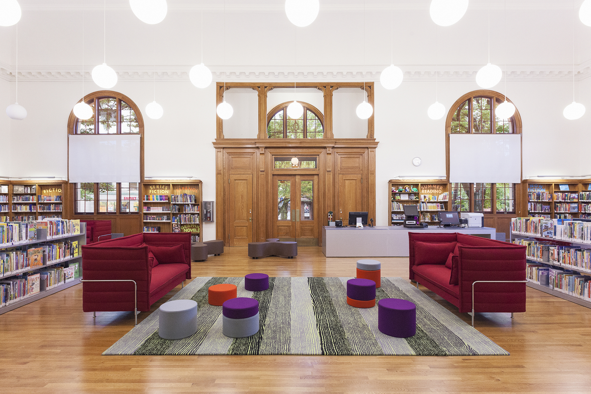 纽约公共图书馆 Stapleton 分馆 | 传统与现代的融合-16