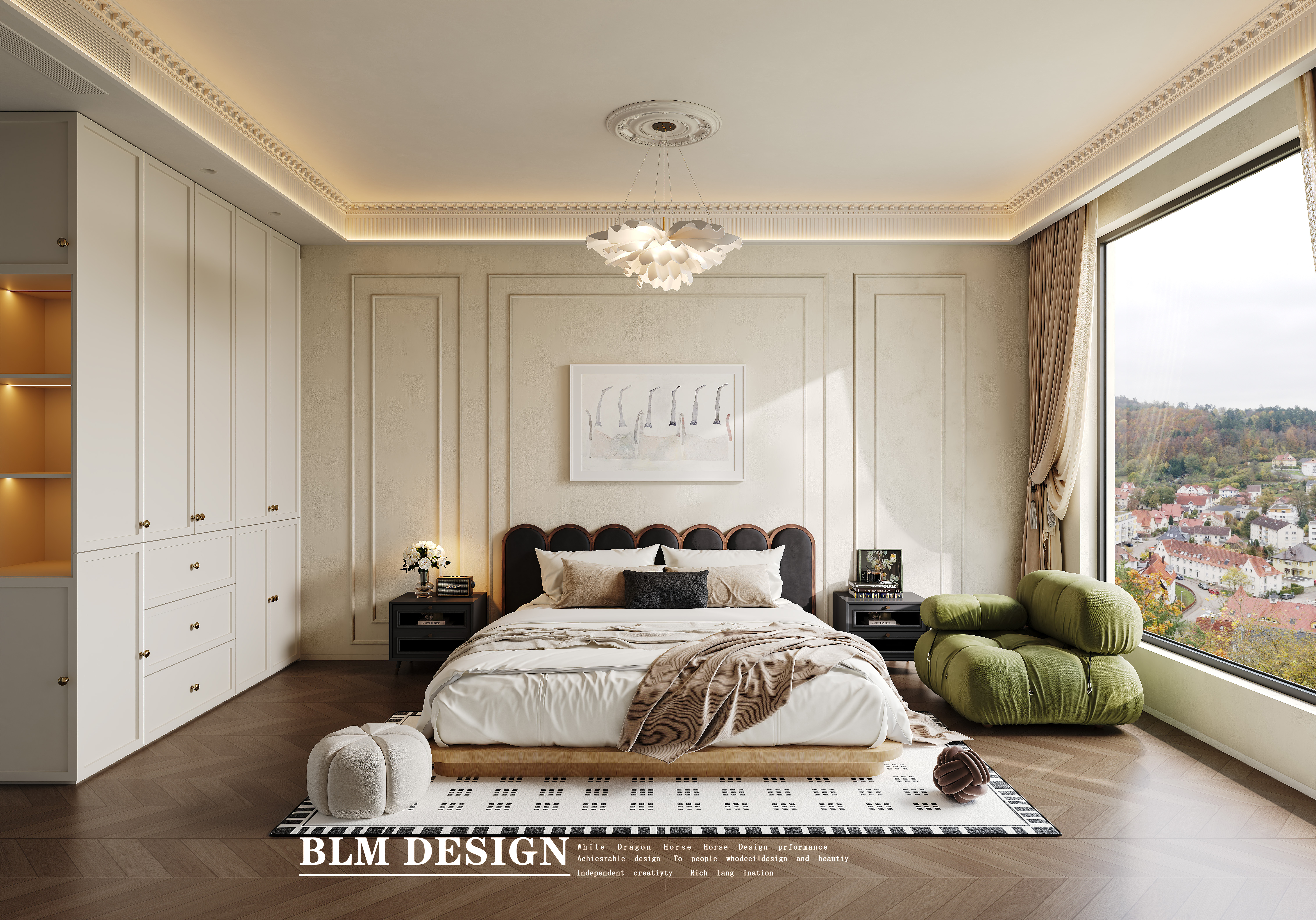 法式复古家装效果图-5