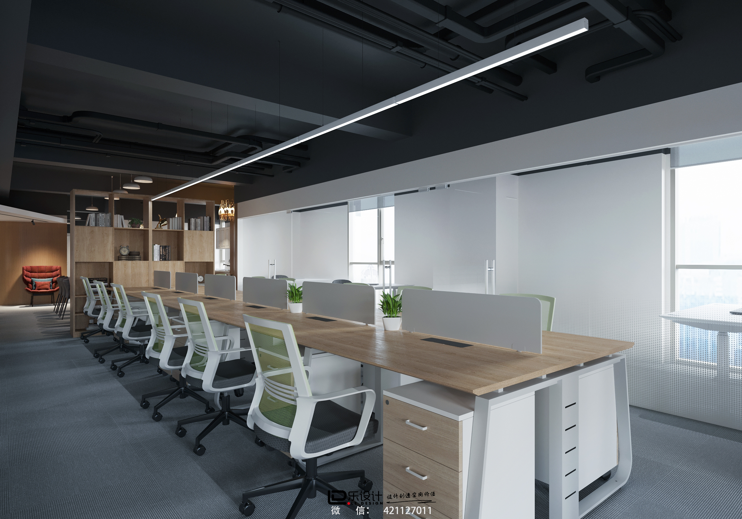 乐设汇·设计师共享平台联合办公中栋国际项目丨中国杭州丨LD 设计-31