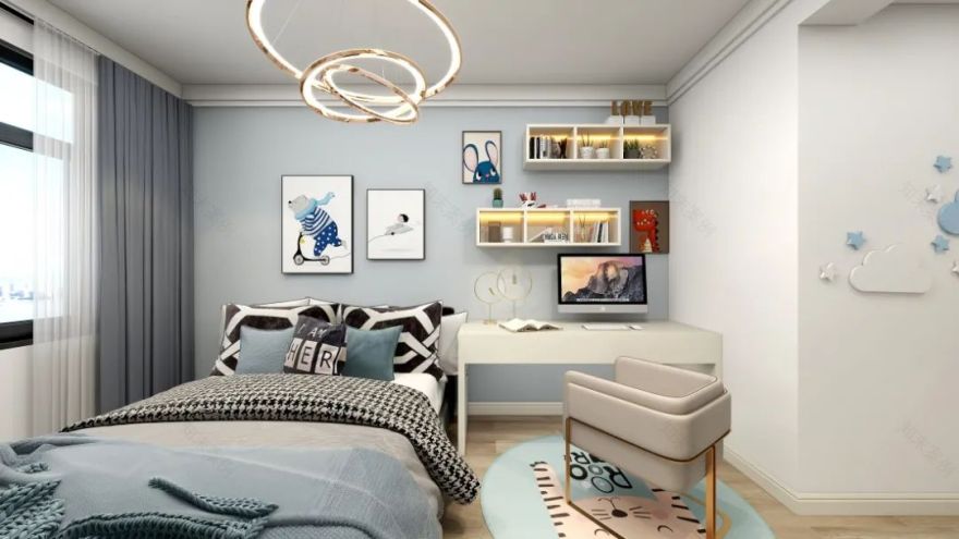 轻奢风打造都市净土-36