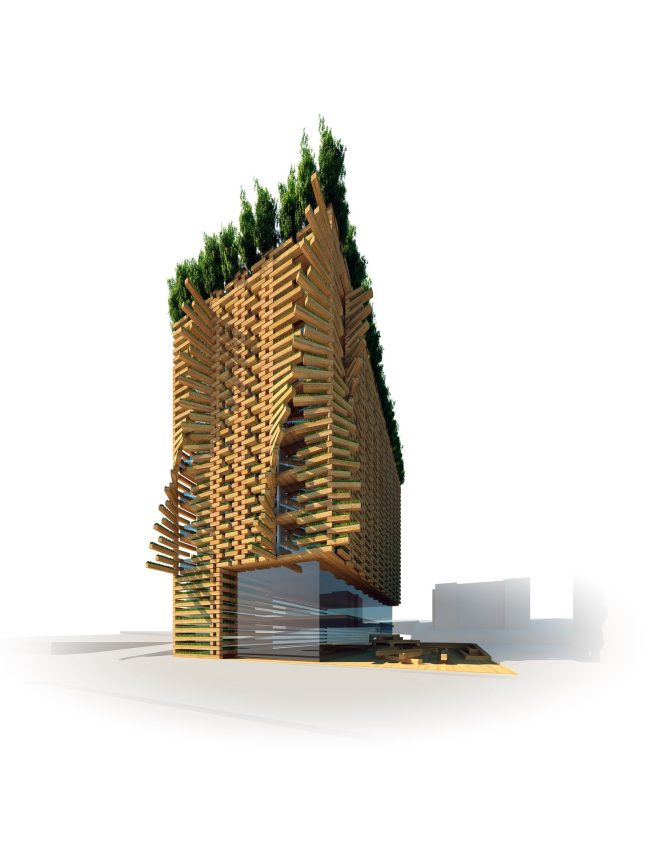 “Сад” 公寓酒店竞赛项目丨罗马尼亚德瓦丨Тотан Кузембаев 建筑工作室-26