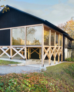 户外办公室丨瑞典斯德哥尔摩丨Anders Berensson Architects