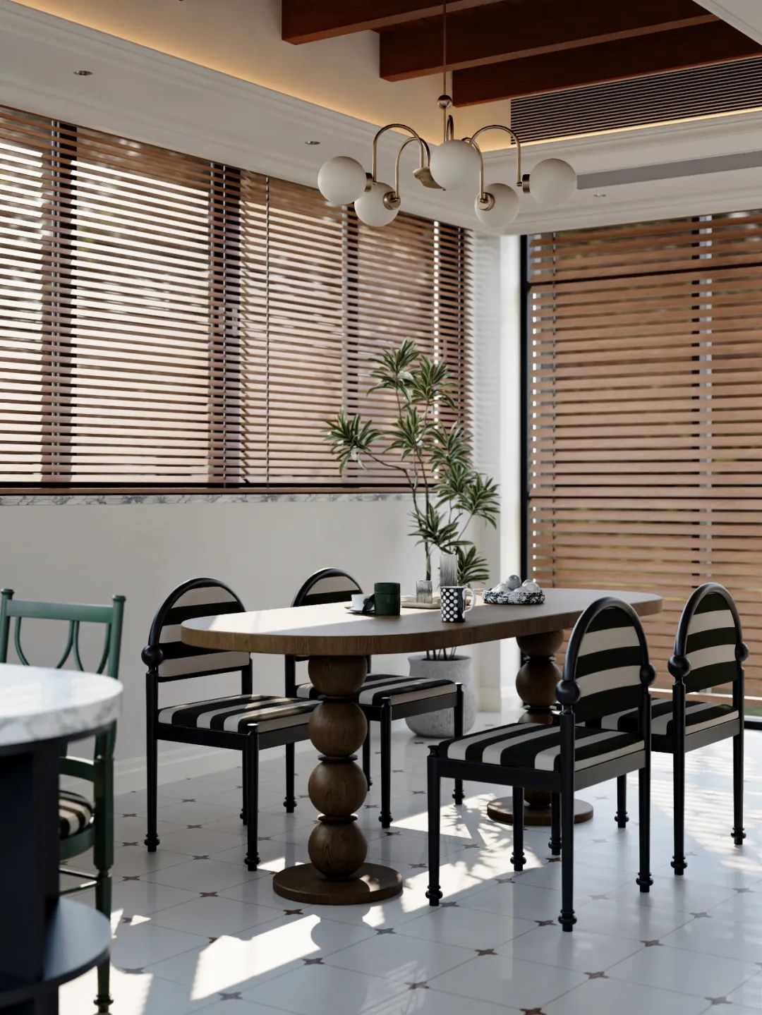 法白之境（金色地中海排屋改造）丨中国湖州丨龙庭设计-34