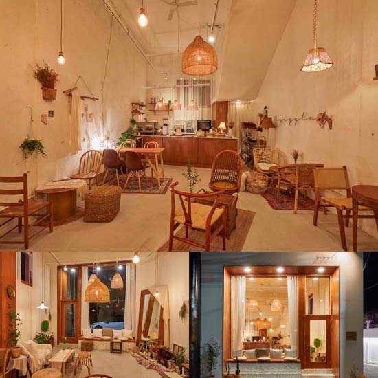 25 平米温馨咖啡馆，打造小空间大设计的典范-1