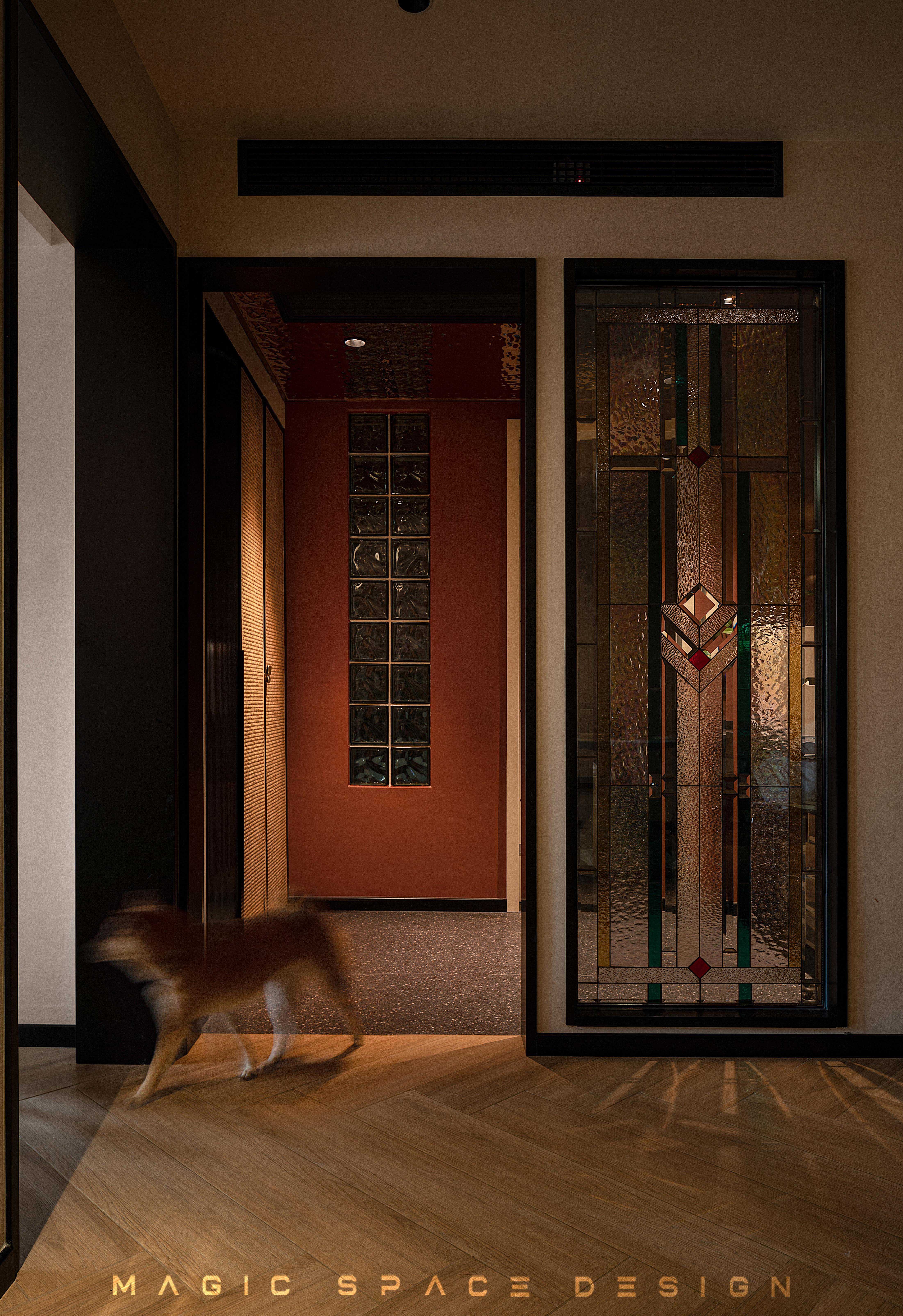 花窗玻璃的现代诗意 · 79㎡百川一居室设计丨百川设计-53