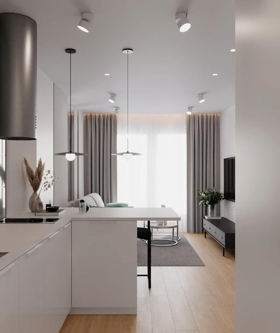 Визуализация квартиры 37 м2 под аренду-0