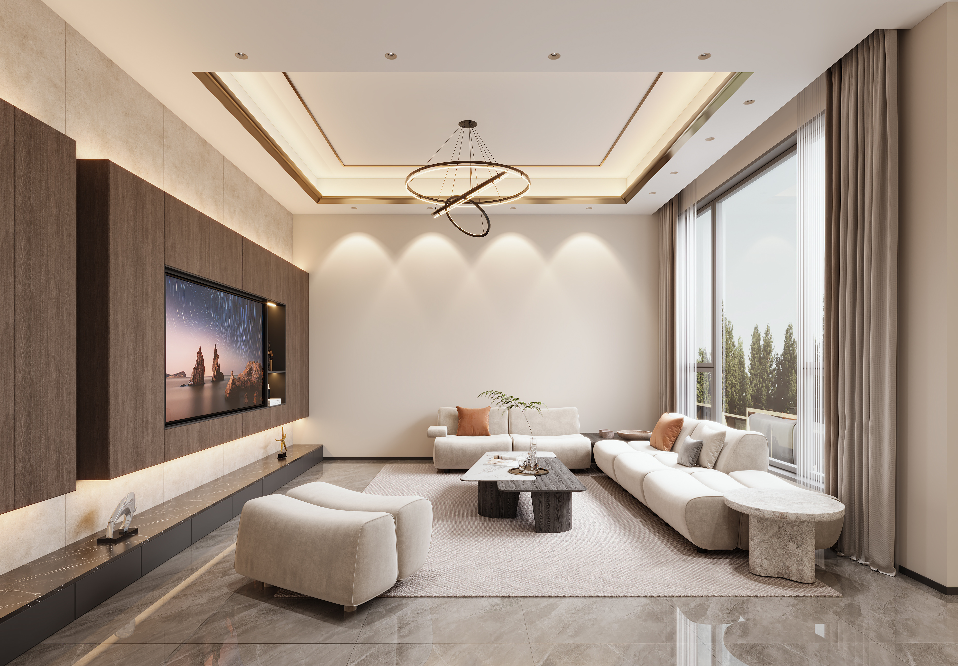 首创禧瑞阅府别墅公区设计-1