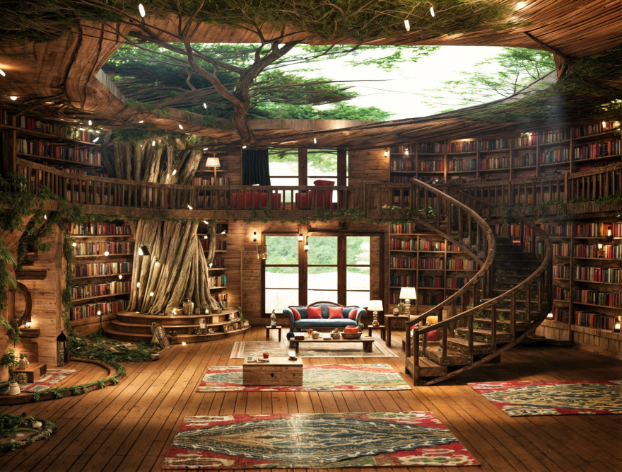 儿童展示舞台树屋丨Sarmad Studio-0