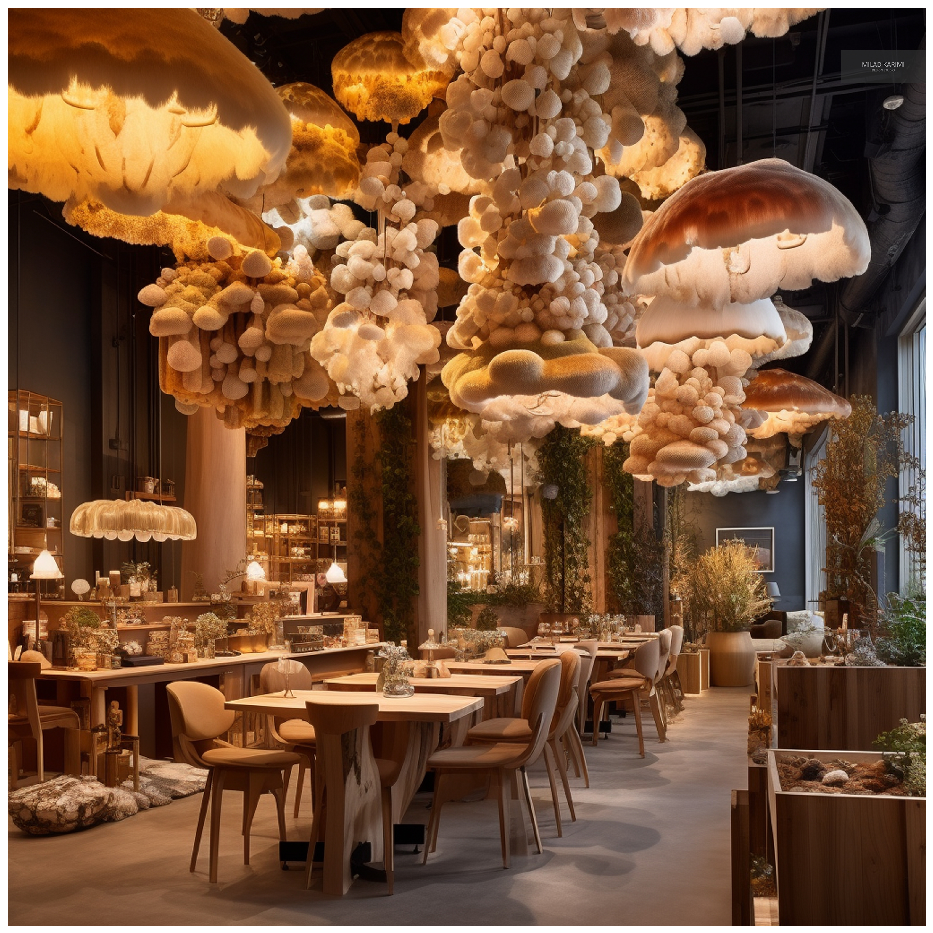 Mushrooms in Interior Design - Part 01-0