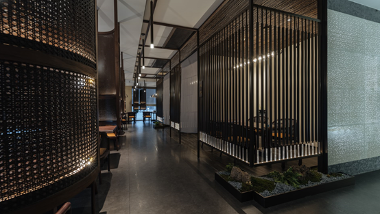 鹤隐秋林新作 丨 南京巧庆楼茶膳餐厅，“禅茶之味，风雅之美”-13