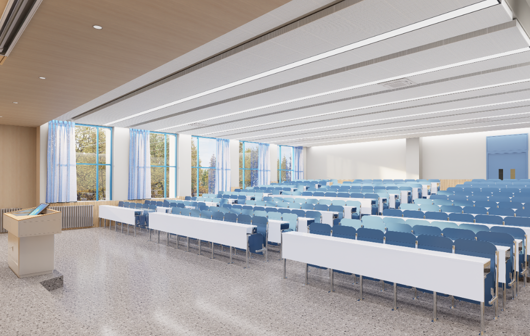 【现代·设计】方案二所作品——西北工业大学长安校区智慧教学楼D座室内改造装修项目-66