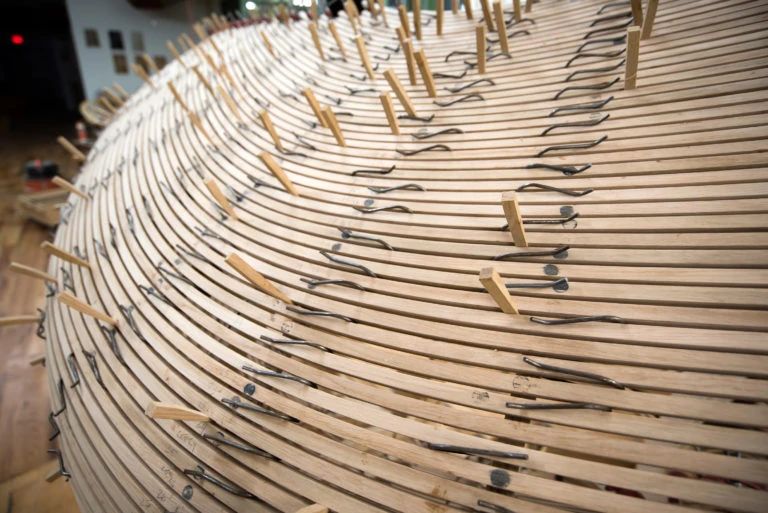 亚特兰大联盟剧院,蒸汽弯曲实木的艺术魅力-35