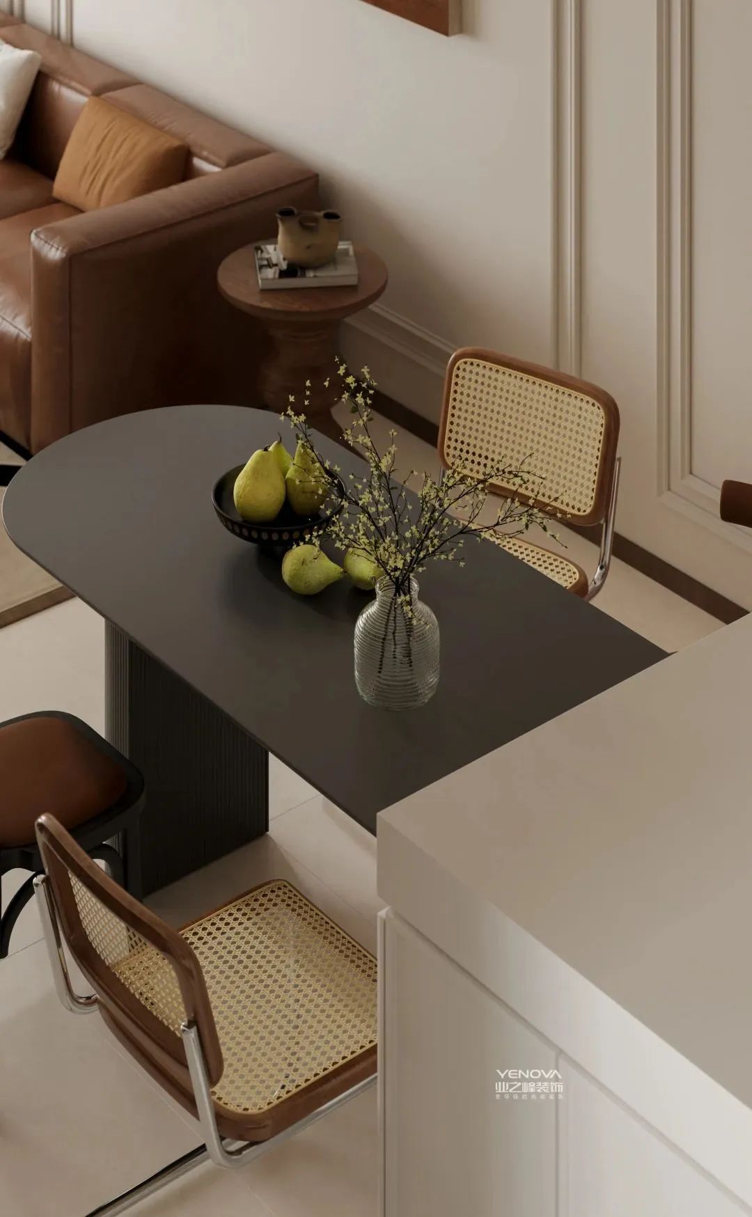 《繁花》引领南洋复古风,打造静谧雅致家居丨业之峰精英设计团队-32