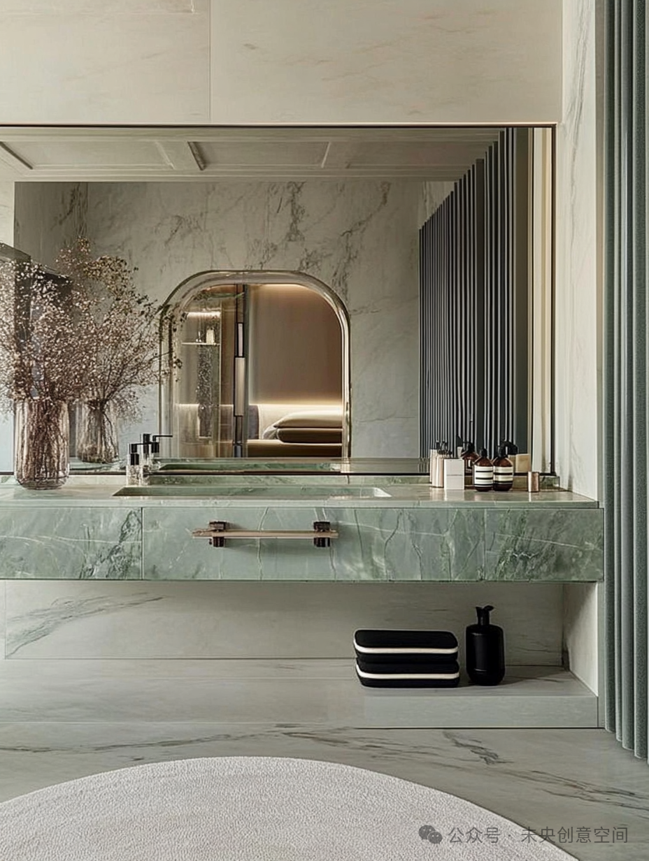 翠影微澜 · 湖州平层设计丨中国湖州丨未央创意空间设计事务所-33