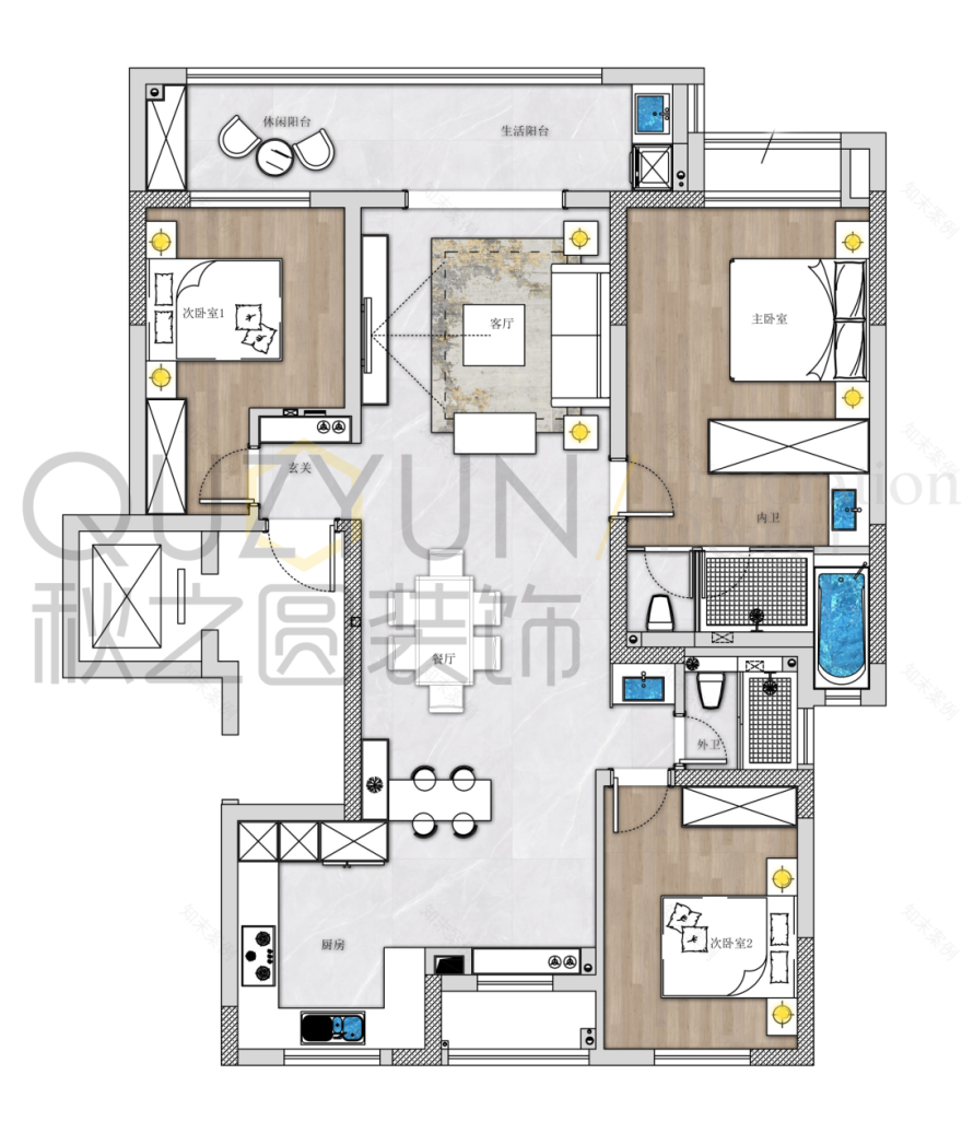 常州格拉美西复式公寓设计方案解读-98