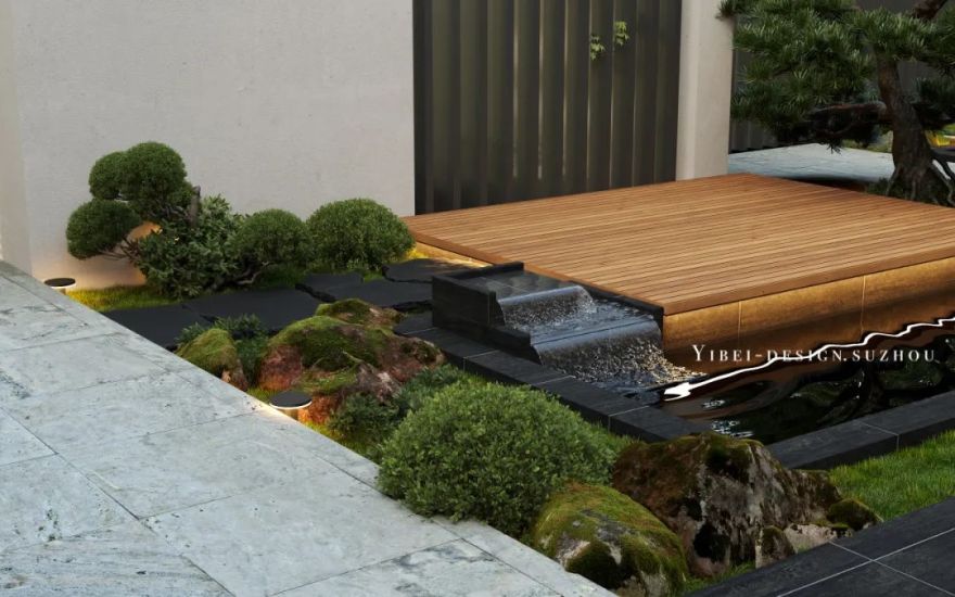 把自然装进家里,庭院设计丨中国苏州丨YIBEI DESIGN-4