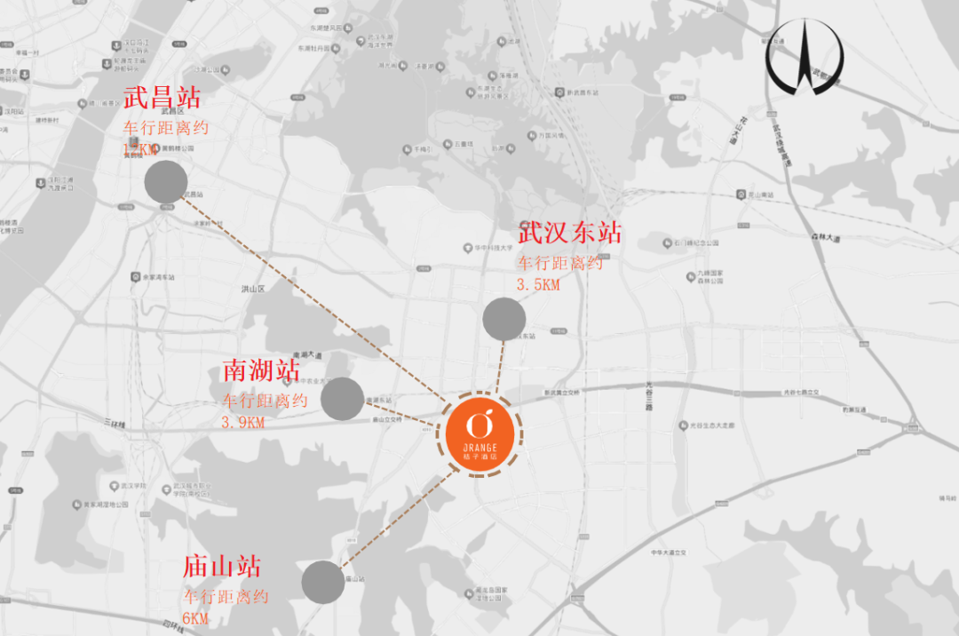 亚筑设计|武汉江夏金融港桔子酒店-11