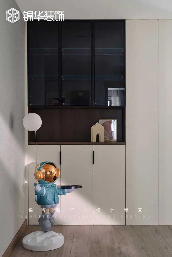 南京阅山居 160㎡现代简约家居设计丨中国南京丨锦华装饰-29
