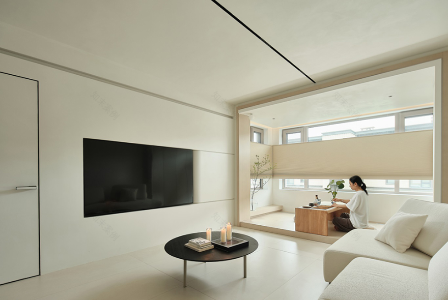 奶油色系温馨跃层家居设计丨中国汕头丨杜弗设计-58