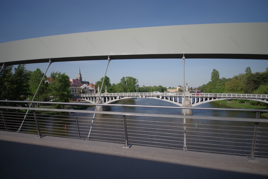 捷克 Nymburk 人行天桥丨Strasky,Husty a partneri (SHP)-48