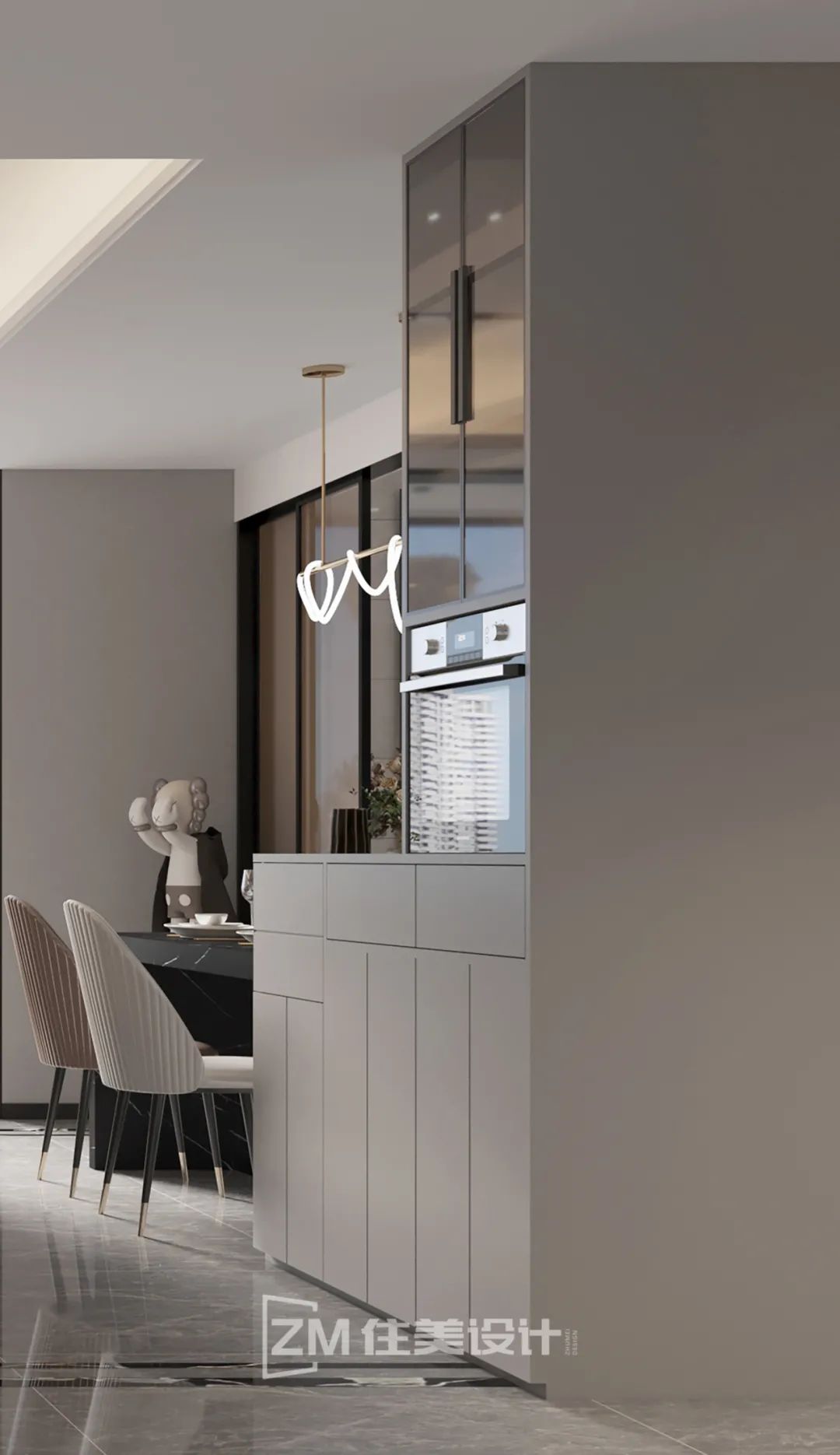 微醺 · 长沙梅溪湖金茂湾家居设计丨中国长沙丨住美设计-38