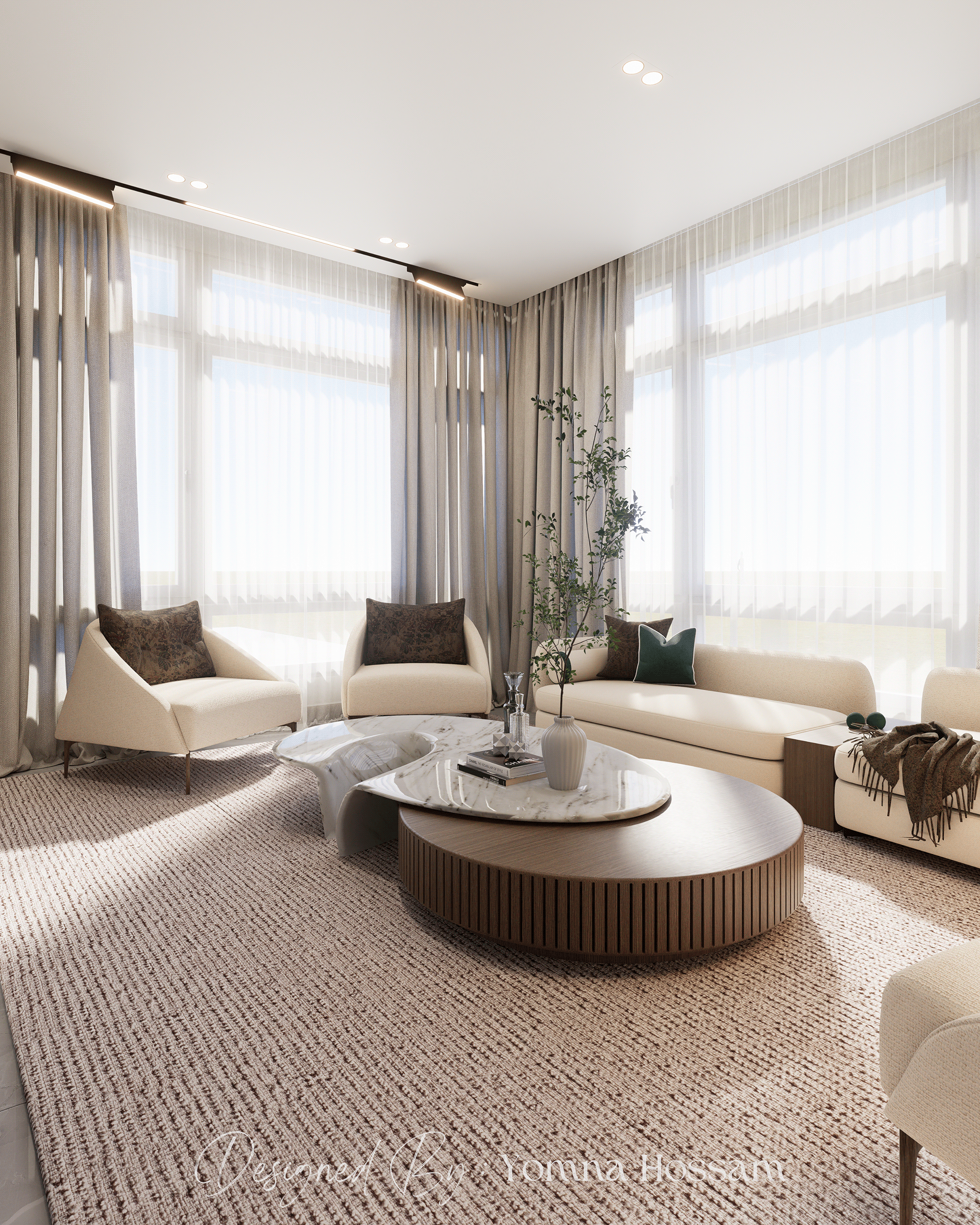 contemporary living space-7