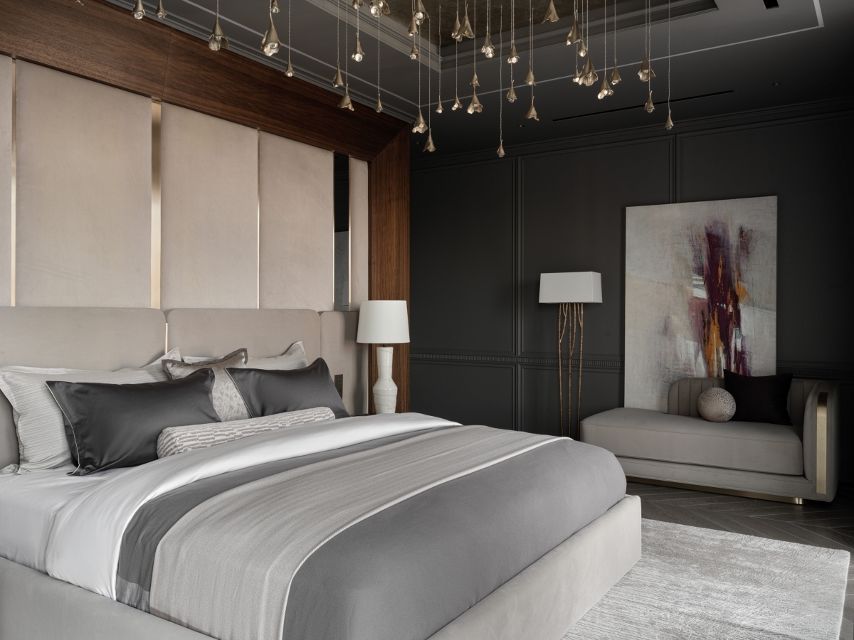 家庭奢华:适合家庭的公寓精美内饰设计-17