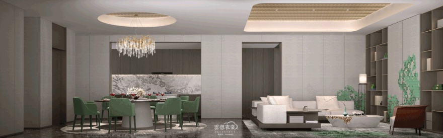 长沙『润和·香江壹品』豪宅样板间丨中国长沙丨北京集美组-67