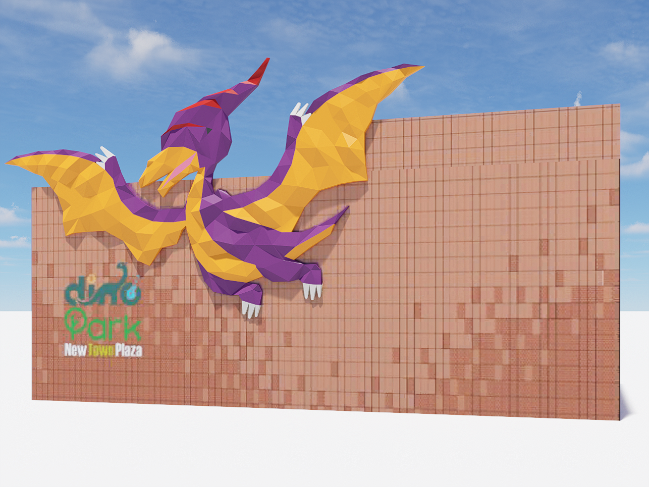 New Town Plaza architecture Roof Design-69