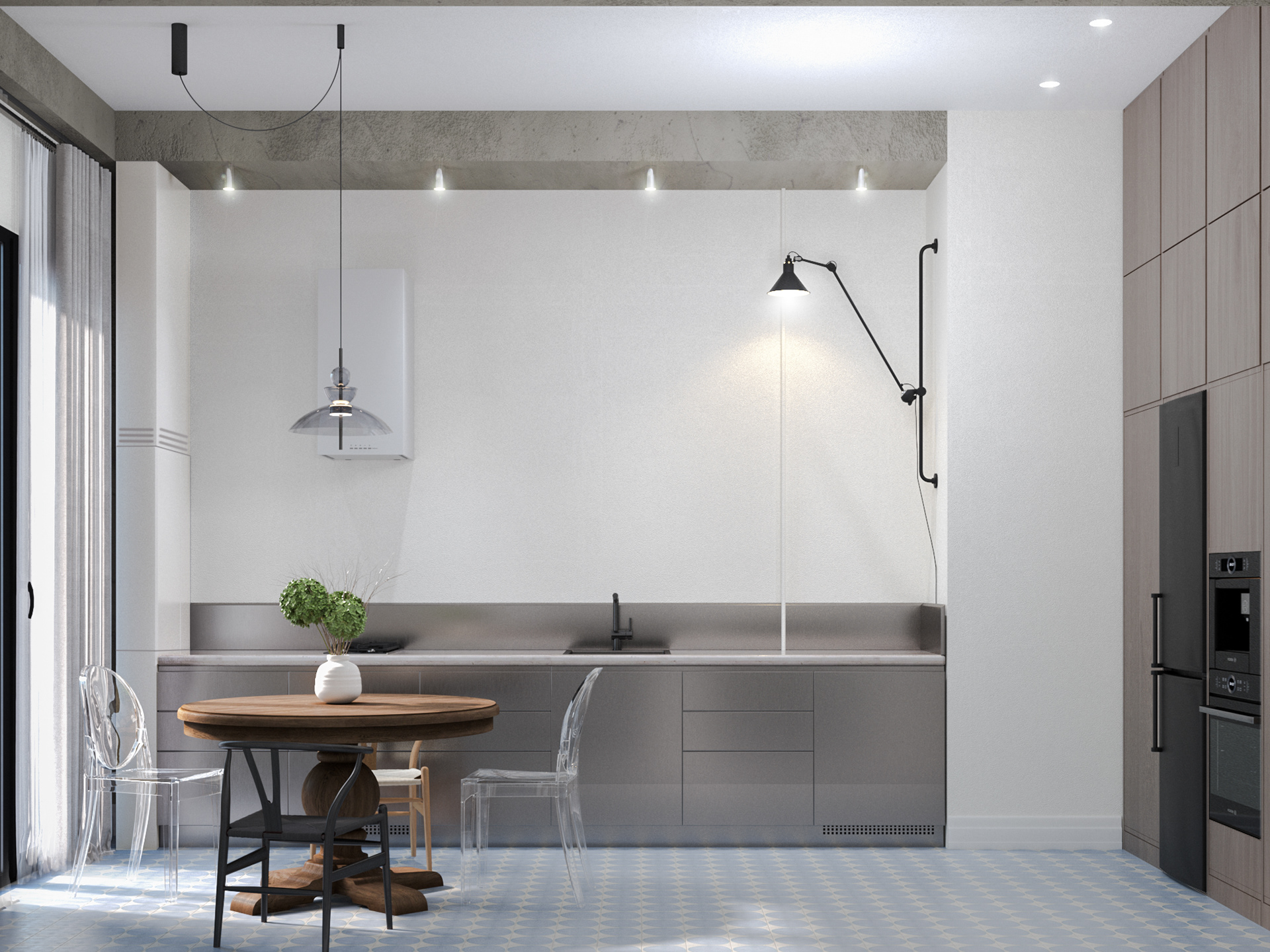 Визуализация квартиры 101,5м². Дизайн Carmine Home-6