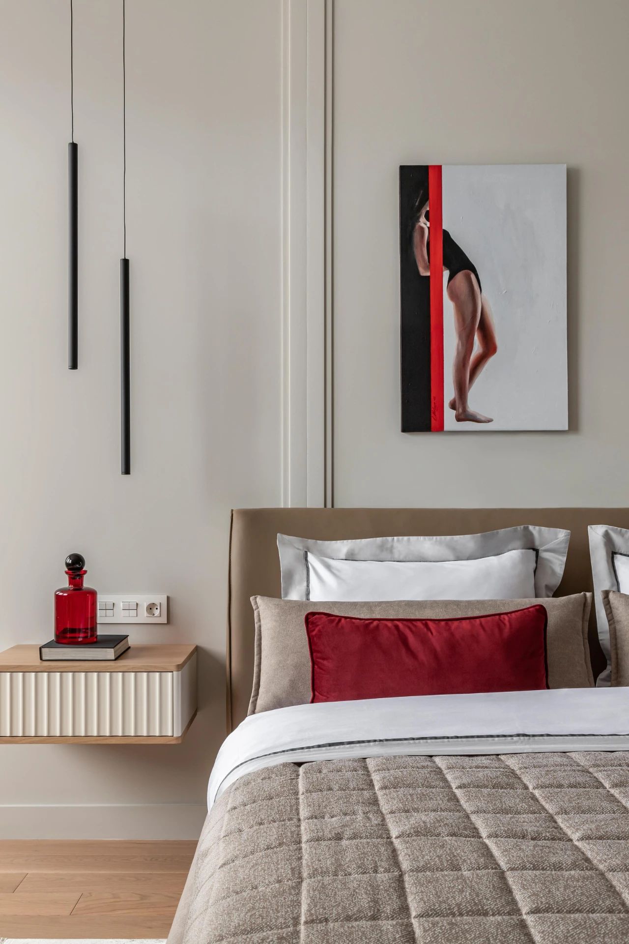 五口之家 160㎡明亮温馨空间设计丨投稿-10