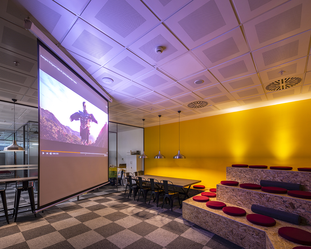 Istanbul 软件公司总部多功能公共空间设计-10