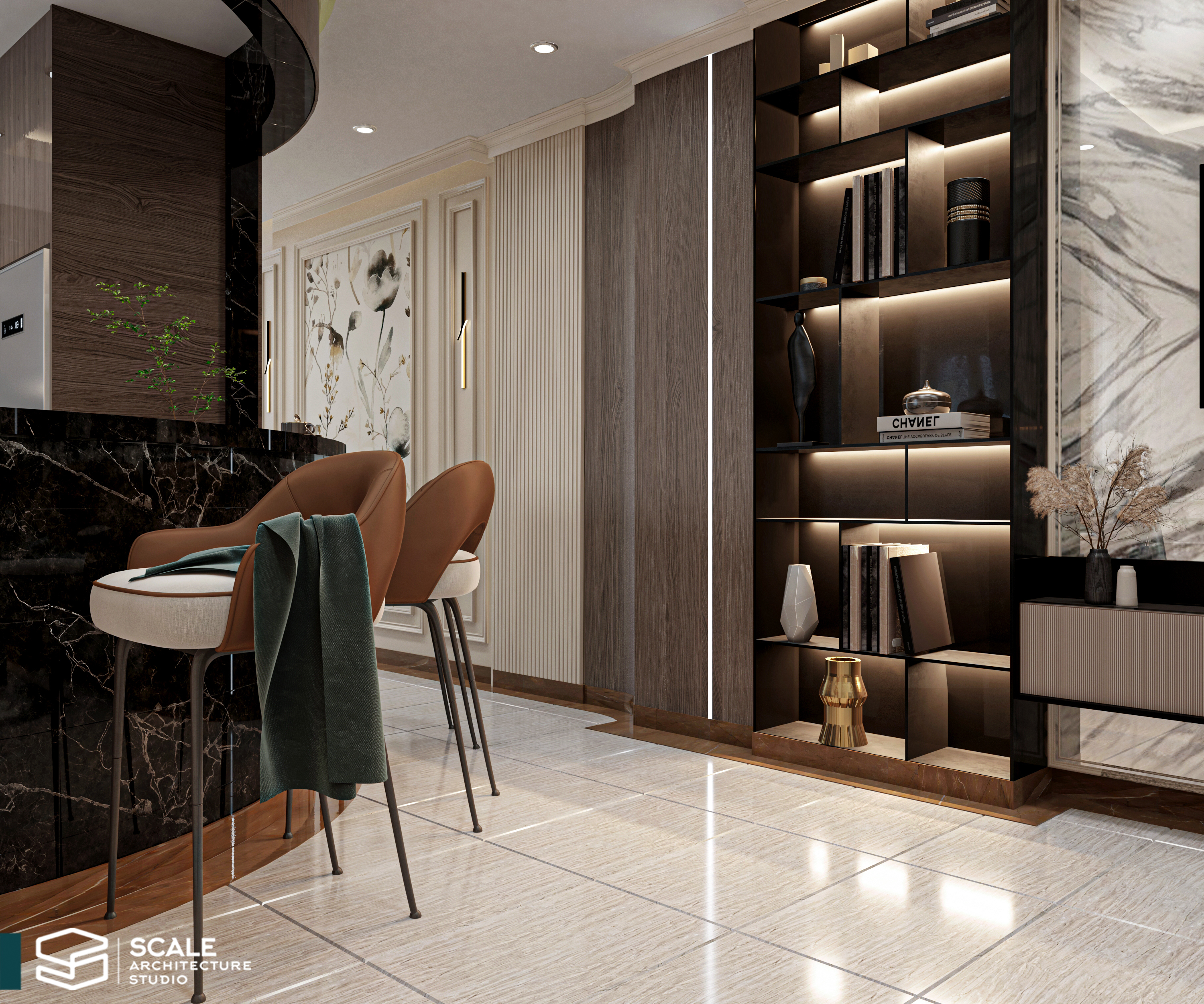 客厅带厨房丨埃及丨Scale Studio-8