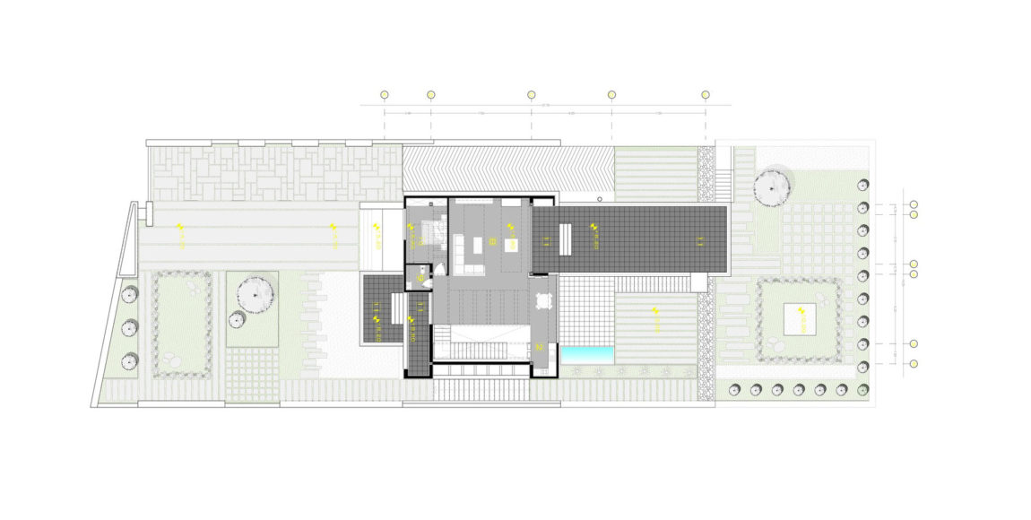 伊朗 Damavand 镇黄色调极简主义住宅设计-42