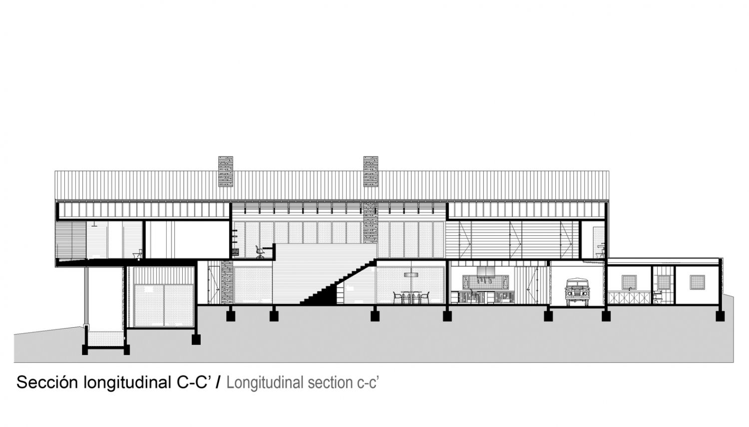 智利 Maiten 度假别墅 | 家庭共享空间与自然景观相融合-43