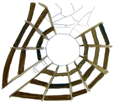 树袋公园 | 钢构桥梁与自然共生的城市绿地-11