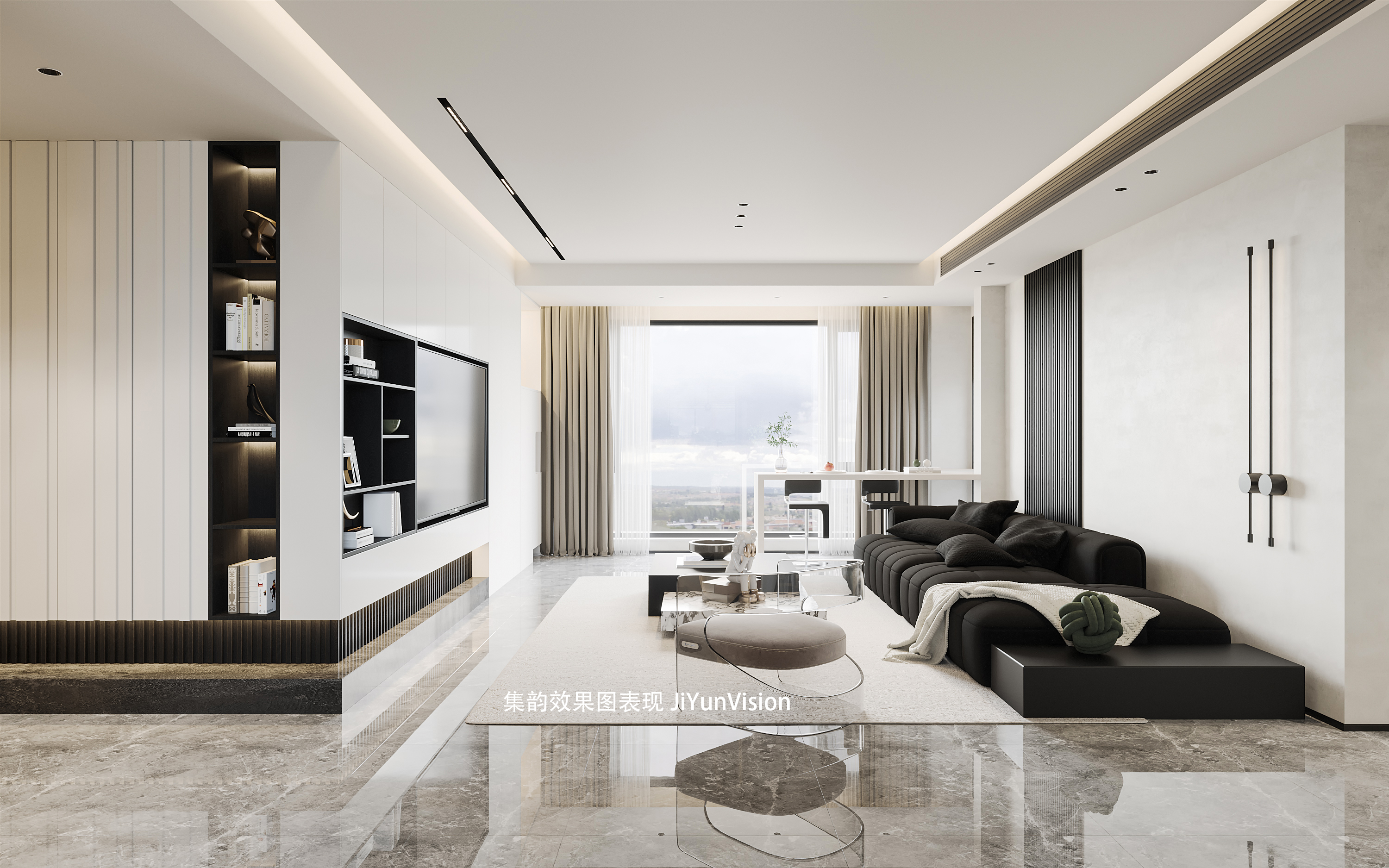 两套家装效果图表现-1