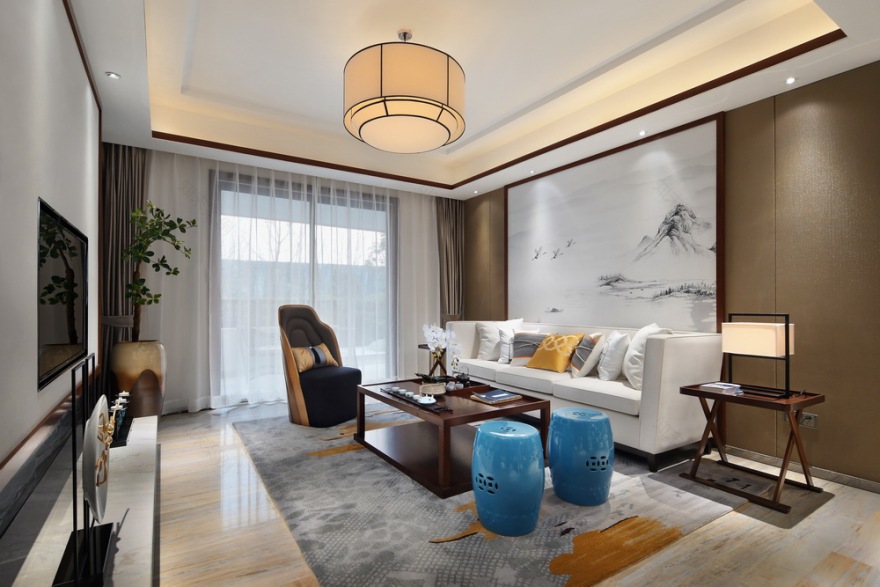 华地森林语洋房户型样板房设计-16