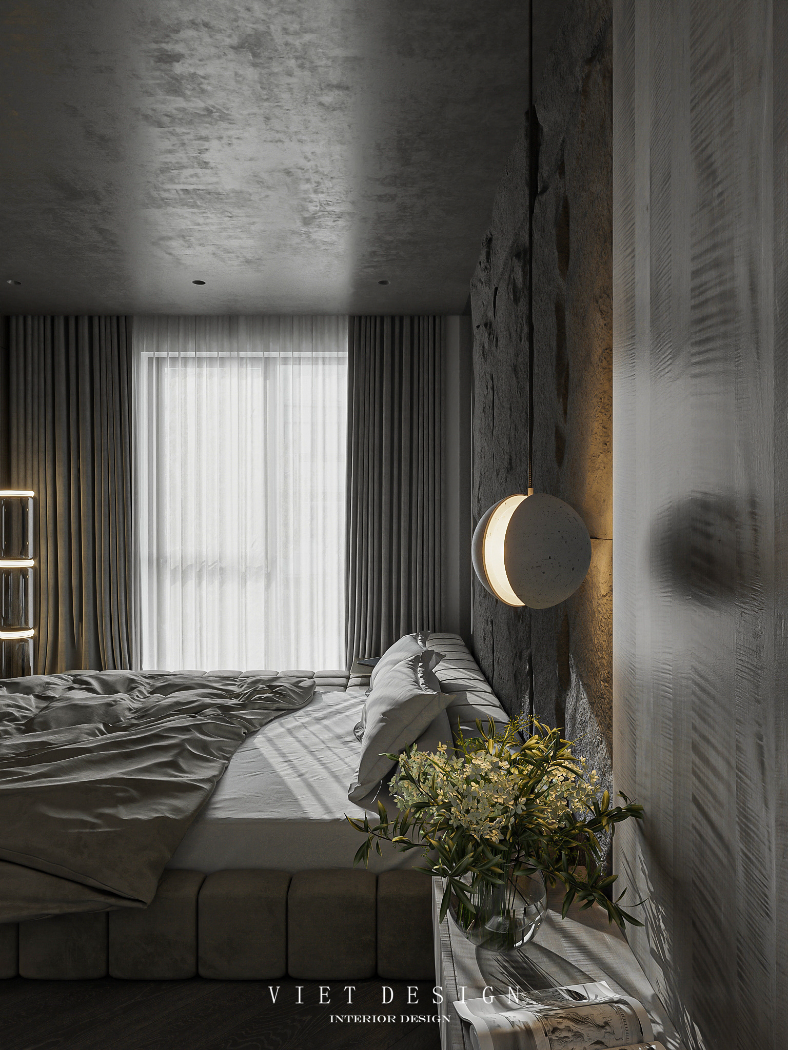 脉纹别墅丨VIET Design-39