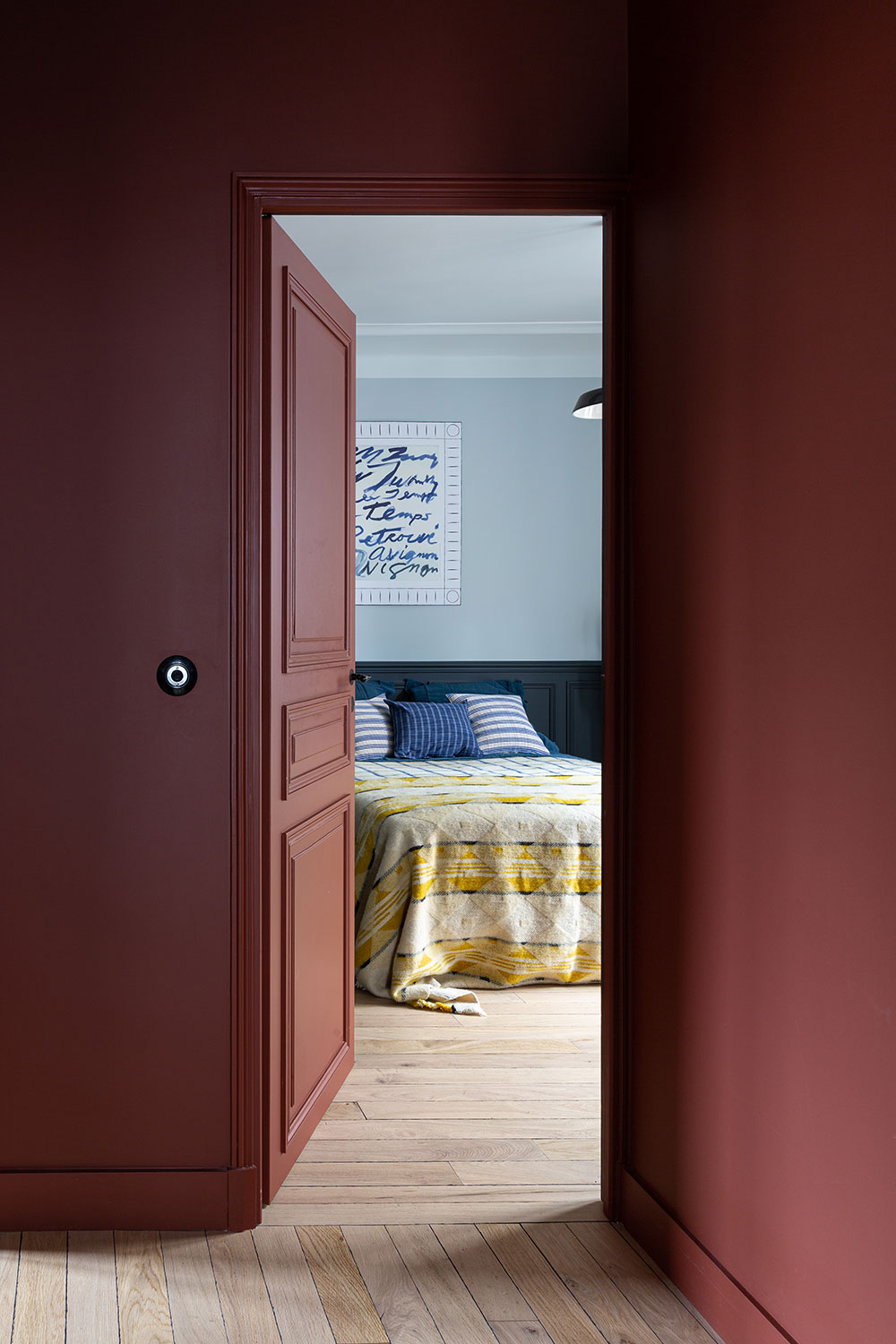 巴黎活力四溢的家庭公寓设计-17