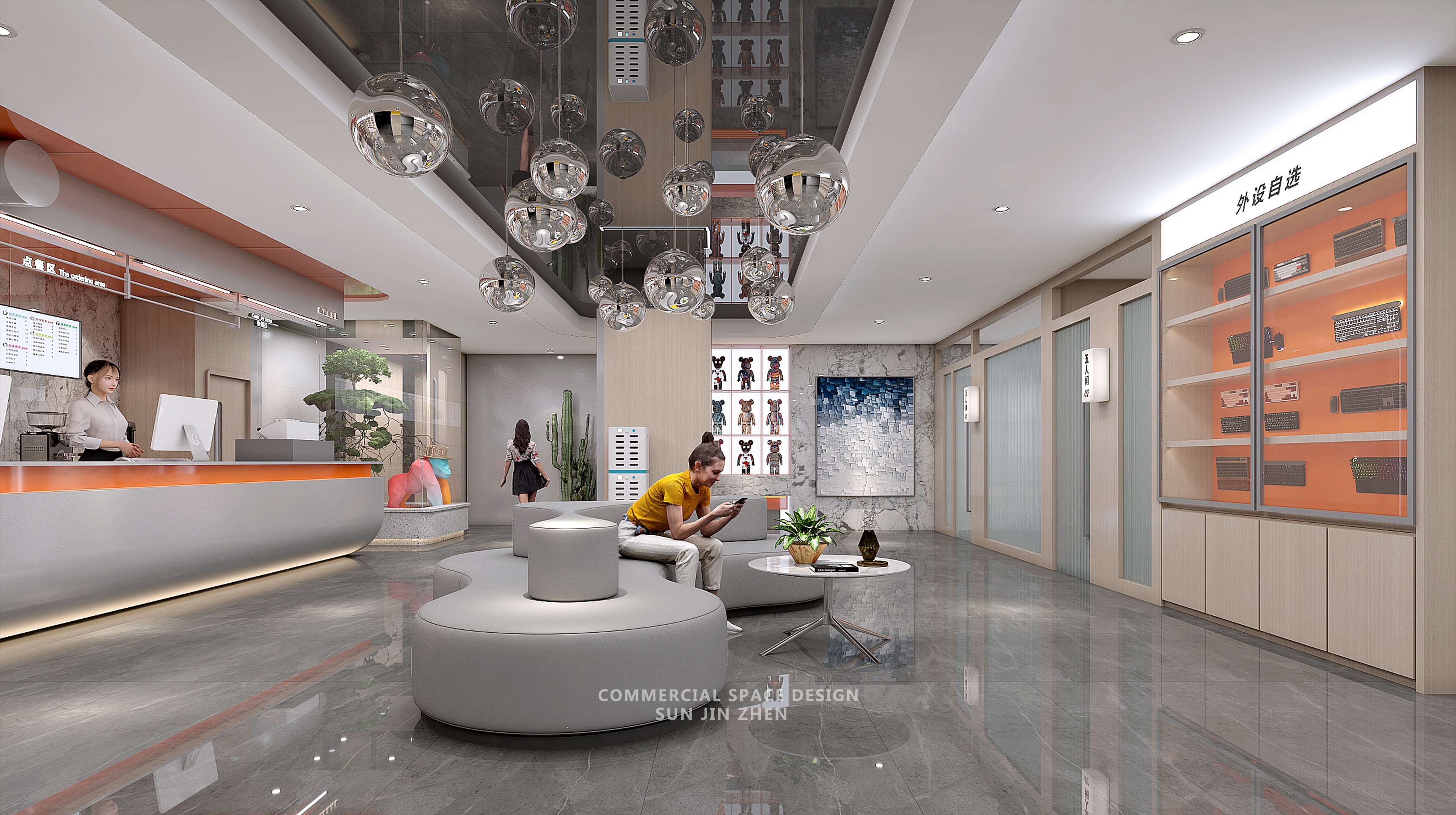 四川乐山新思路网咖丨中国乐山丨孙金甄（北京）室内建筑设计有限公司-12