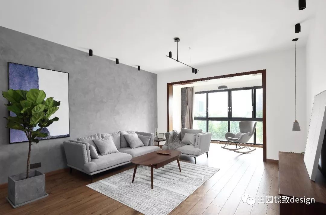 德阳望湖苑 100㎡自然留白空间设计-14