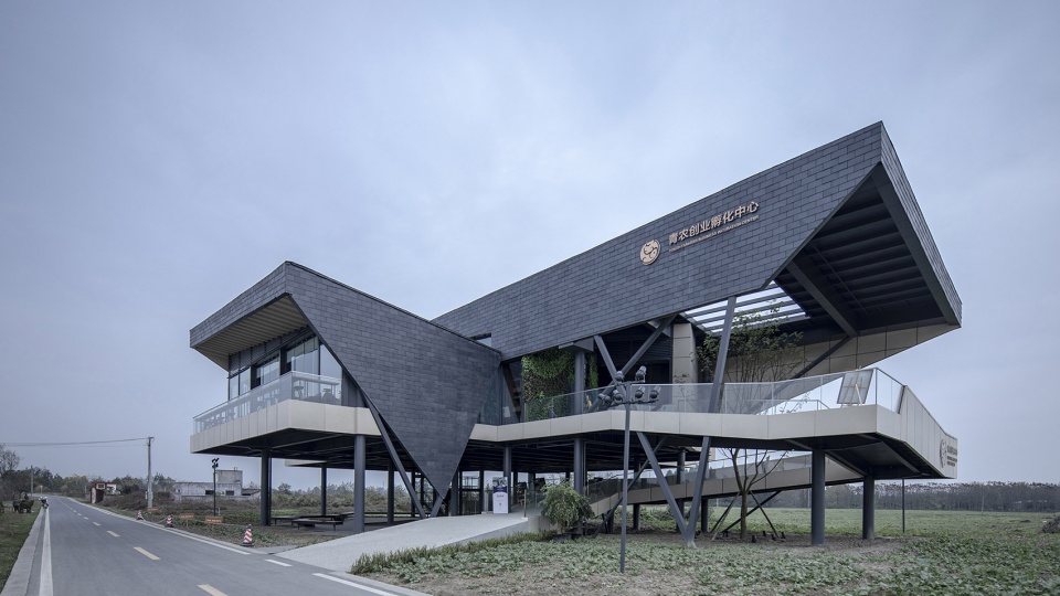 大邑农科基地展示中心 | 传统与现代融合的川西民居风格-14