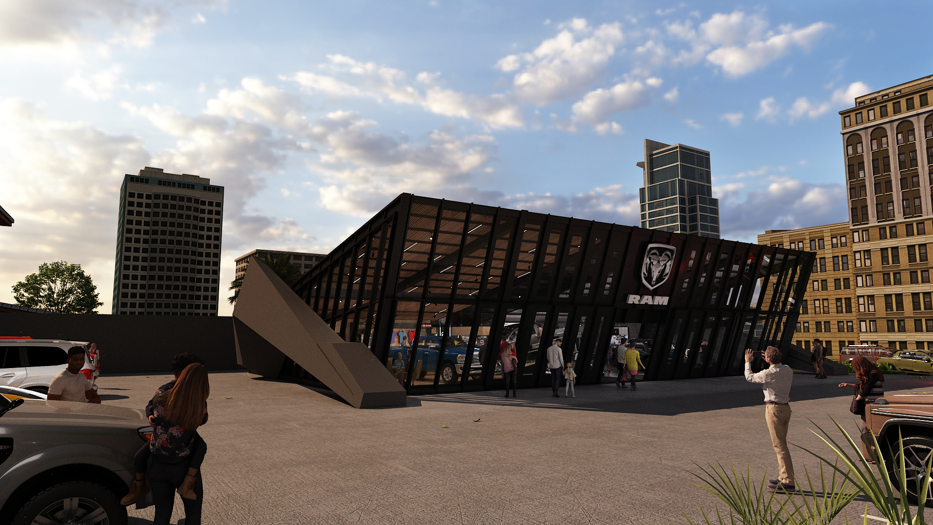 Flagship Dodge Ram - Espaço Construído-4