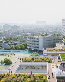 深圳市第三十二高级中学校园设计方案丨中国深圳丨临界工作室+华阳国际