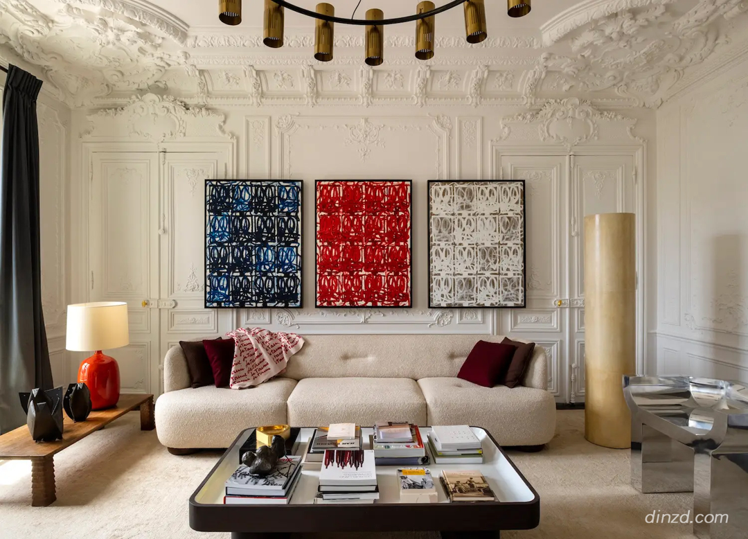 科莫伊的巴黎住所丨法国巴黎丨Luis Laplace-24