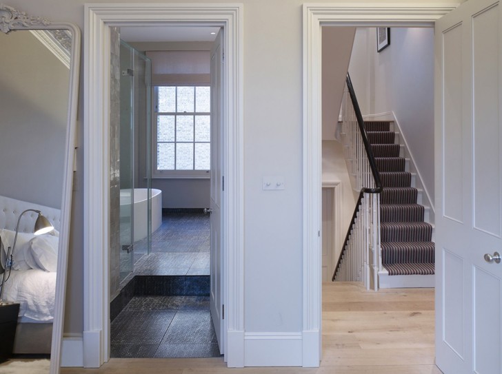 伦敦诺丁山现代家居，Stiff + Trevillion 打造全景采光空间-9