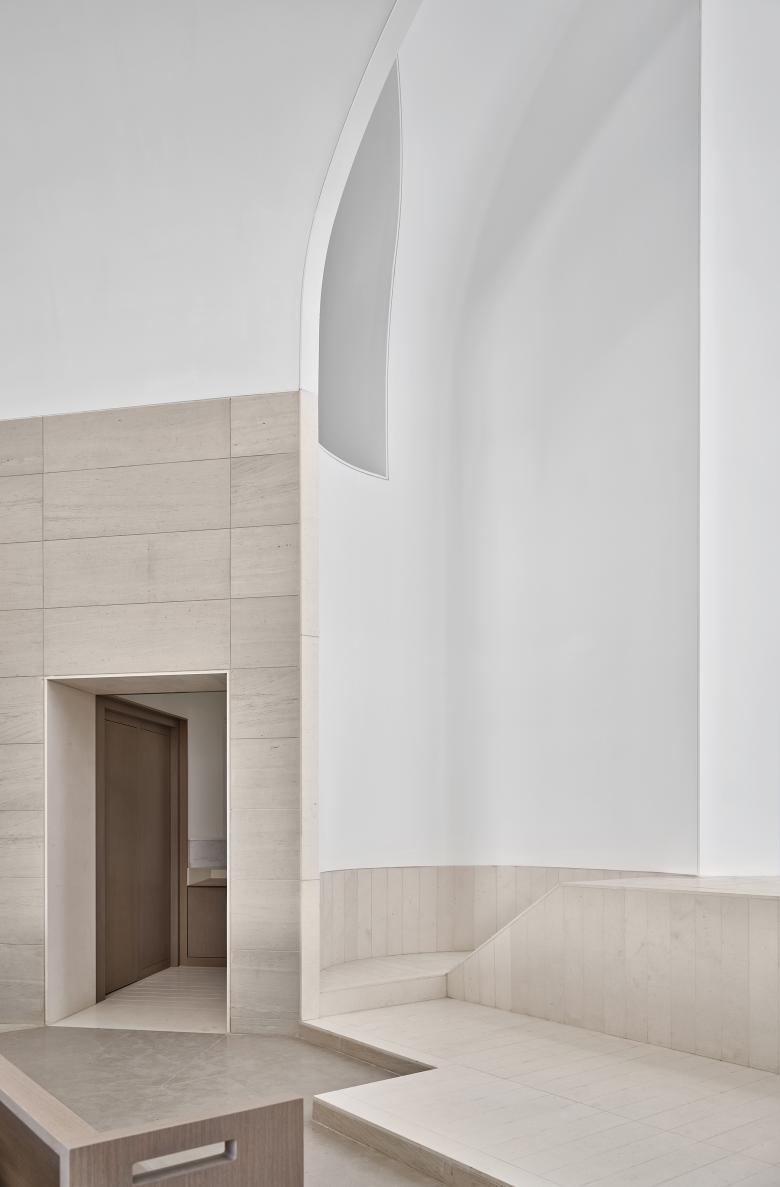 圣萨尔基斯教堂丨美国德克萨斯丨David Hotson Architect-9