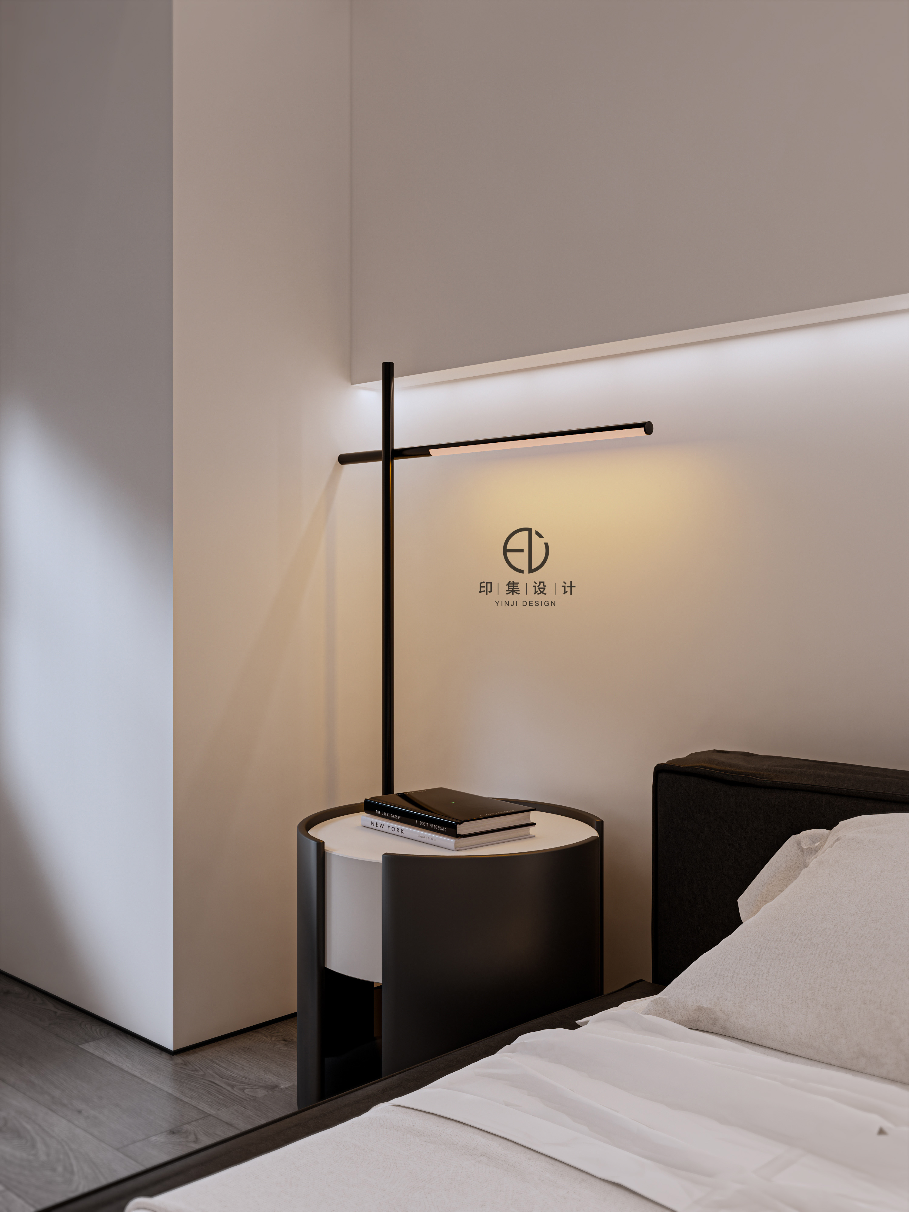 160㎡ 极简黑白灰，凡而不俗，构筑自由-25